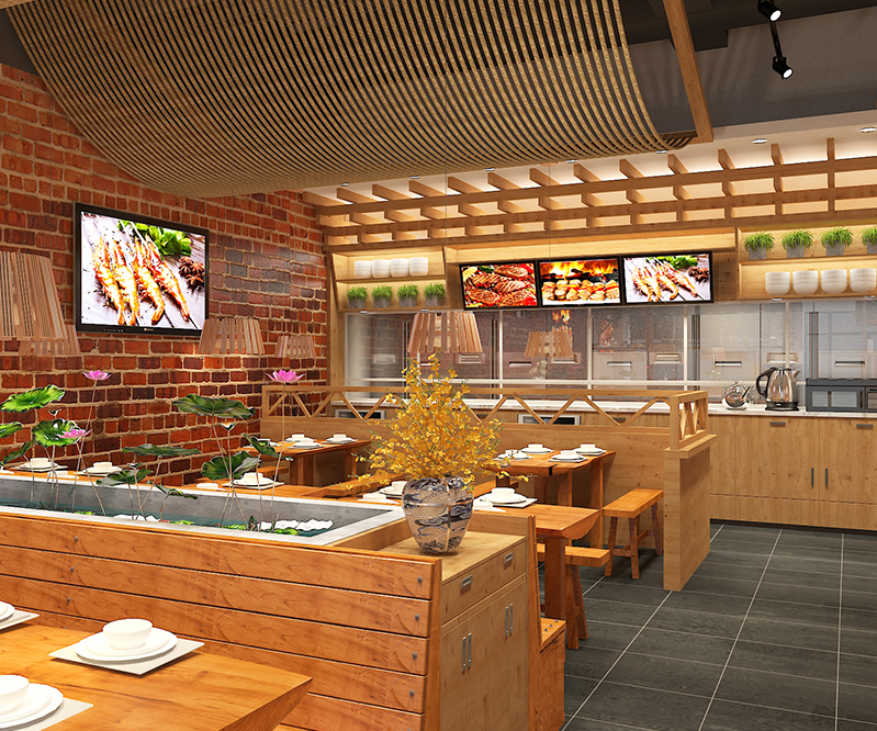 火官烧烤——东莞烧烤餐厅空间策划设计